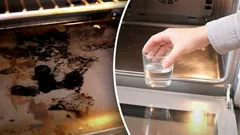 Así eliminas fácilmente la grasa quemada del horno: un truco que solo requiere agua